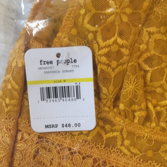 Free People Ella soft bra sunset size medium - Picture 13 of 14